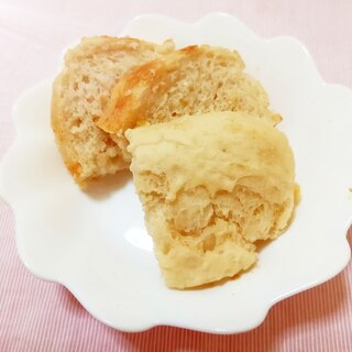 グリーンピース風味♪薄力粉で作るHB御飯パン